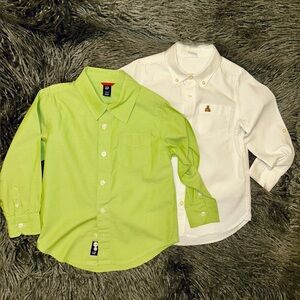 Gap Button Down Shirt Set, Size 5T